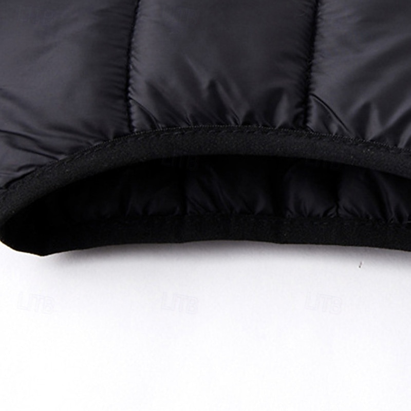 Herren Steppweste Weste Gilet Urlaub Täglich Date Mode Lässig Herbst Winter Tasche Nylon Warm Bequem Einfarbig Reisverschluss Mit Kapuze Normale Passform Schwarz Burgunderrot Armeegrün Dunkelblau 2025 - $44.99 –P5
