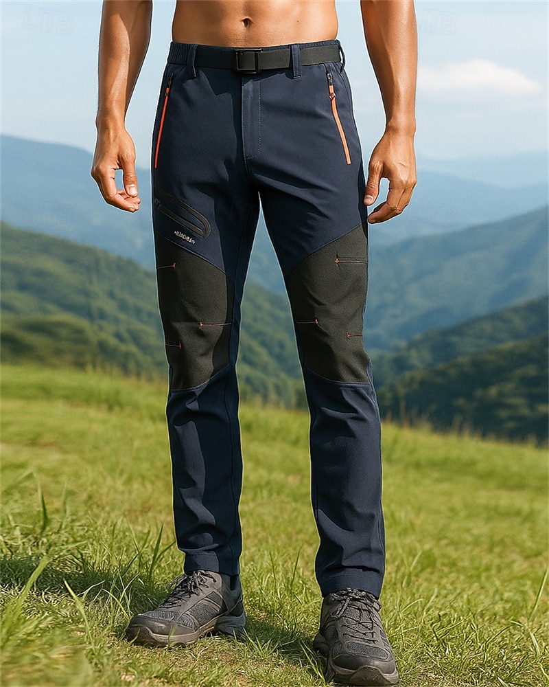 Bărbați Παντελόνι πεζοπορίας Pantaloni de călărie impermeabil pantaloni de trening pantaloni de drumeție Peteci Primăvară Toamnă În aer liber Fit regulat Impermeabil Rezistent la Vânt Pantaloni 2026 - $45.99 –P4