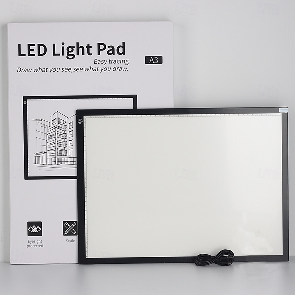 A3 A4 A5 Tracing LED Copy Board Stepless Adjustable Brightness Ultra-Thin USB Power Artcraft LED Trace Light Pad Diamond Painting Board also for X-ray Film Viewer 2025 - $19.99 –P11