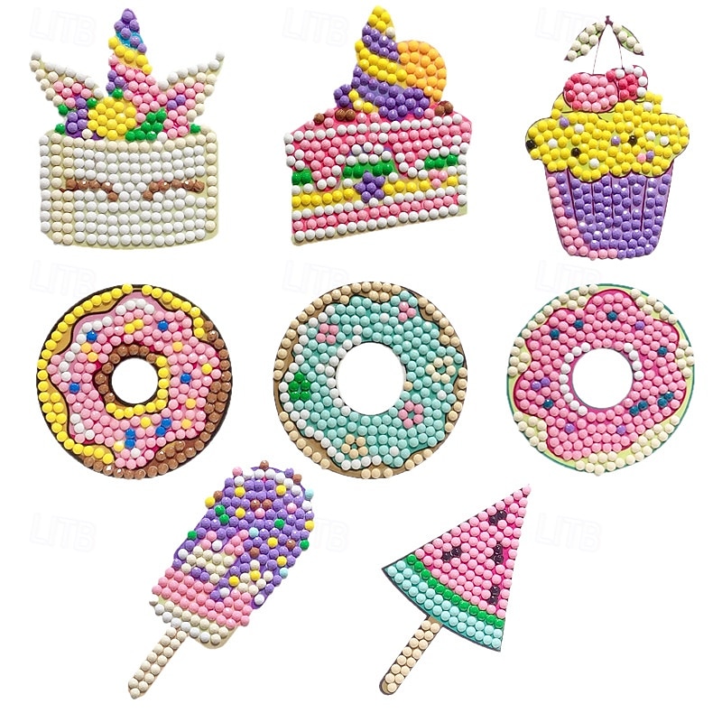 Adesivi artistici con diamanti 5D, arti e mestieri, gemme creative, kit di pittura con i numeri per bambini dai 4 ai 6 anni, dai 6 agli 8 anni, dagli 8 ai 12 anni, adesivi fai da te con mosaico, giocattoli per feste di compleanno, regali di Halloween e Na del 2026 a $9.99 –P11