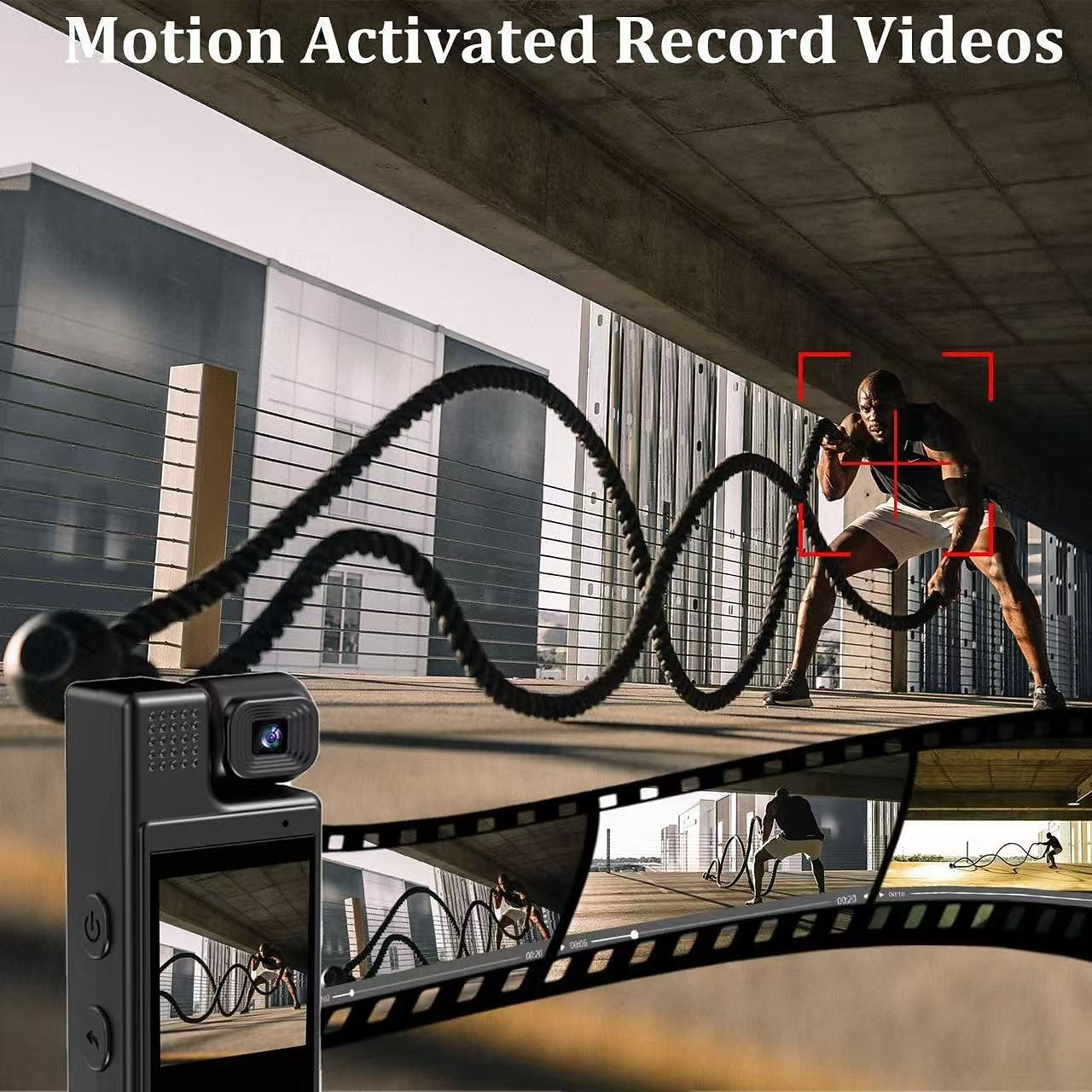 Actiecamera Draagbare Opname Beeld en Videofunctie WiFi Mini 1.3 inch 2.0MP CMOS 1080p 32 GB Straat Valentijnsdag Cadeau 2026 - $44.99 –P3