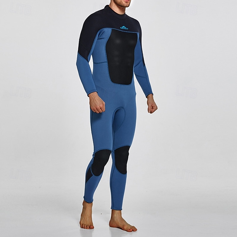 Homme Maillots de bain intégraux Combinaison Fine UPF50+ manche longue Maillot de Bain Fermeture Eclair Dorsale Natation Plongée Surf Plongée en apnée Patchwork Été Printemps Automne de 2025 ? $79.99 –P2