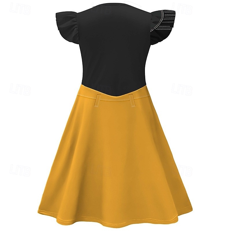 Korean Idol Inspired Pop Star Costume Fancy Dress Virtual Idol Movie Cosplay for Girls' Kids Halloween Carnival Performance Comic Con Anime Expo 2026 - $20.99 –P5