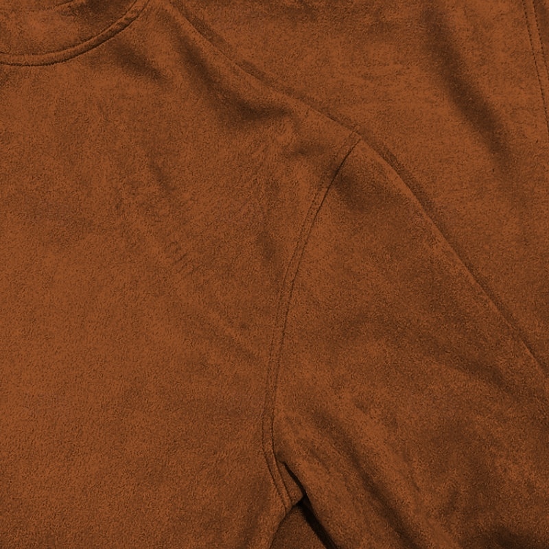 Herren T-Shirt Langarmshirt Langarm Rundhalsausschnitt Herbst Winter Retro Einfarbig Mode Designer Nostalgisch Mode Jahrgang Urlaub Straße Ausgehen Schwarz Himmelblau Olive Top T-Shirt für Herren 2025 - $34.99 –P3