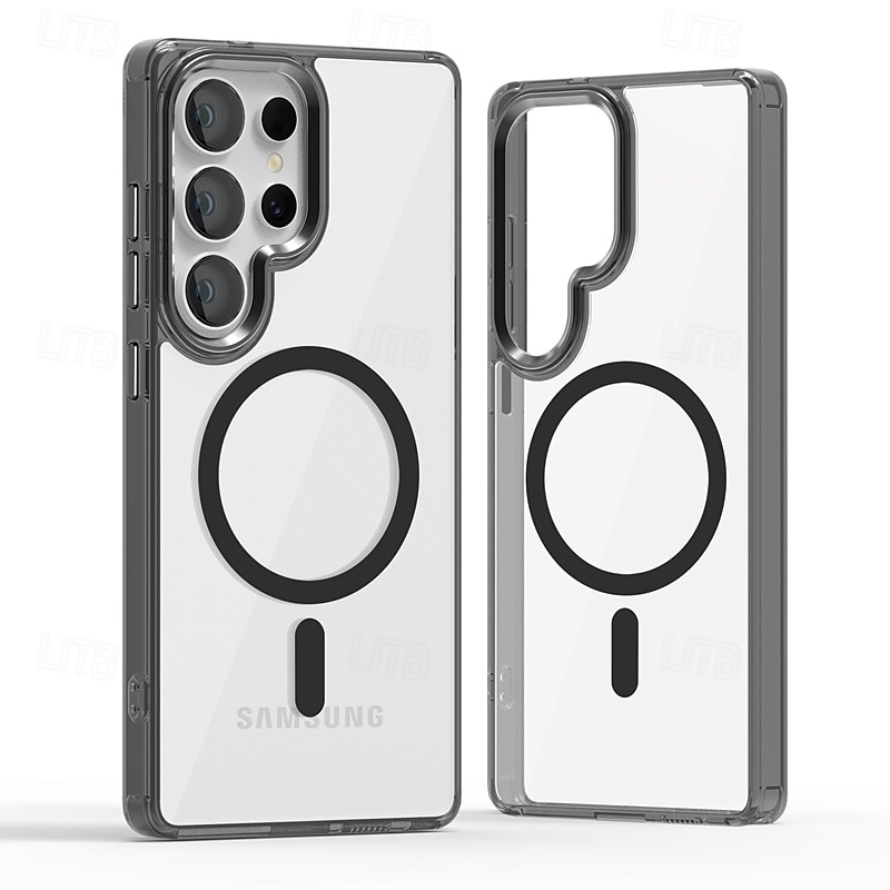 téléphone Coque Pour Samsung Galaxy S25 S24 Ultra Plus S23 S22 Ultra A56 A36 A16 A55 5G A35 5G A15 Coque Arrière Supporte la Charge Sans Fil Antichoc Dégradé de couleur TPU PC de 2025 ? $13.99 –P1