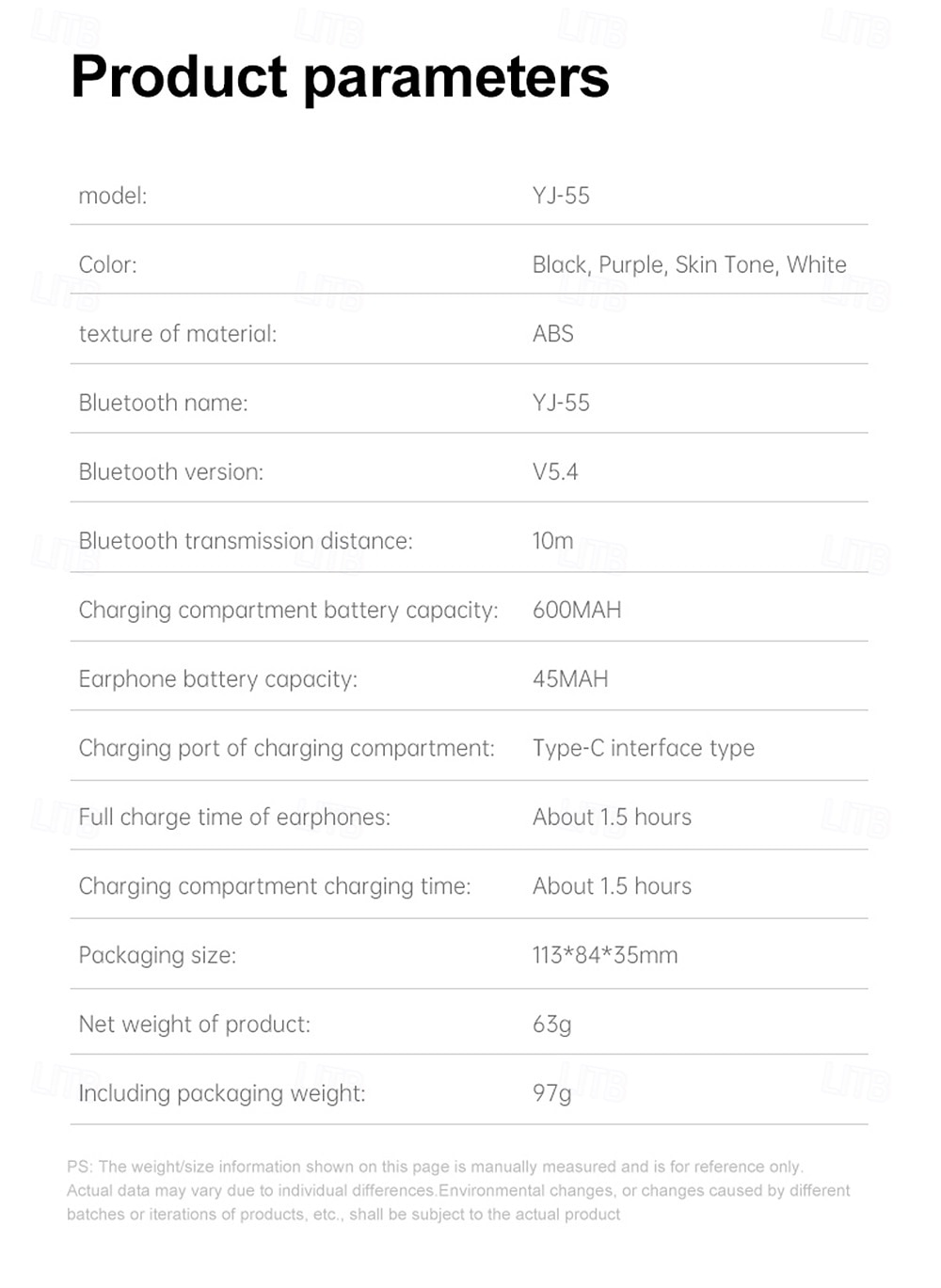 Cuffie con traduzione intelligente con intelligenza artificiale, cuffie sportive Bluetooth wireless di lunga durata, cuffie stereo con conduzione aerea semi-intraurale del 2025 a $23.99 –P18