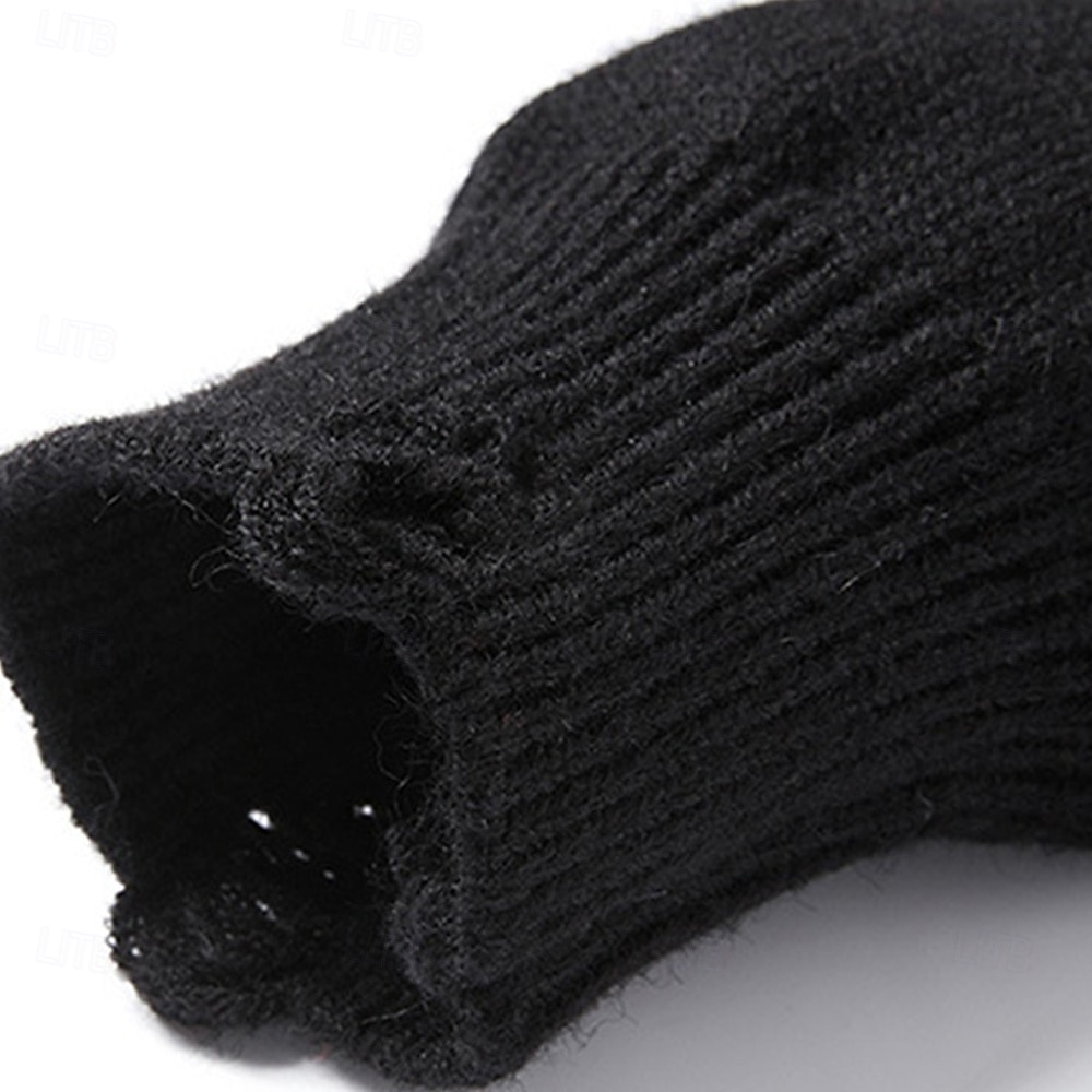 Herren Pullover Strickpullover Gerippt Stricken Normale Oberteile Gestrickt Zerrissen Einfach Rundhalsausschnitt Mode Basic Urlaub Alltagskleidung Bekleidung Herbst Winter Schwarz Khaki M L XL 2026 - $47.99 –P9