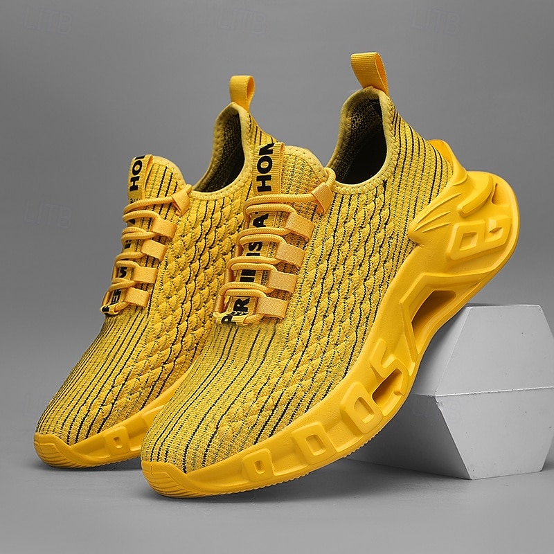Men's Red Fashion Sneakers – Breathable Lace-Up Sport Shoes with Modern Sole Design for Running, Gym, Streetwear and Casual Weekend Outfits 2025 - $34.99 –P2