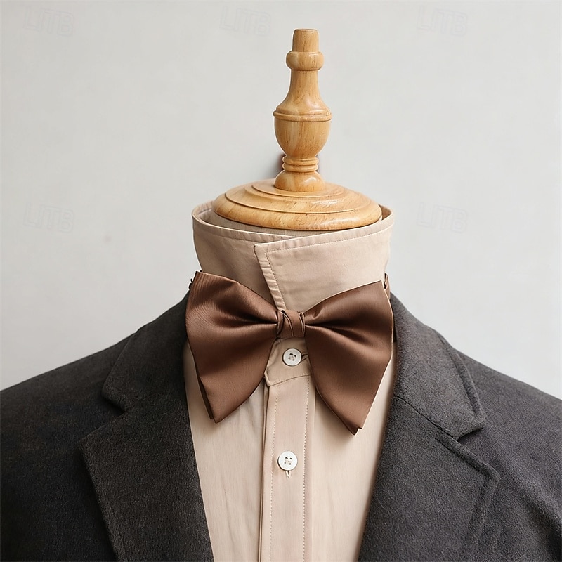 Herr Fluga Modernt Modernt Rosett Enfärgad / vanlig färg Bröllopsfest Dagliga kläder 2025 - $7.99 –P6