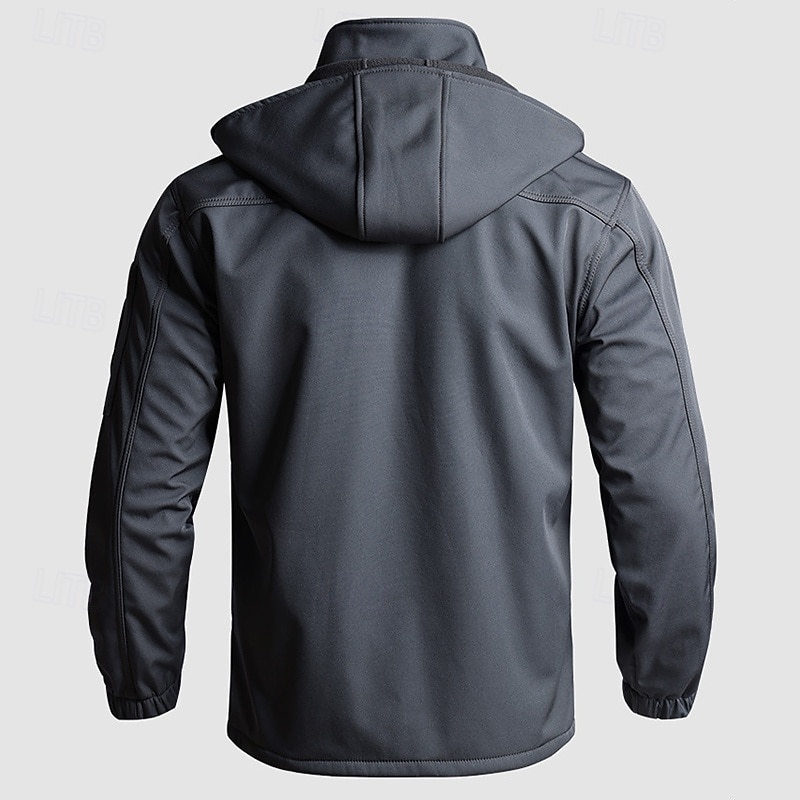 Per uomo Giacca da escursionismo Giacca in Pile Giacca imbottita Set termico Inverno All'aperto Calore Termico Antivento Top Nero Verde Grigio del 2025 a $52.99 –P6