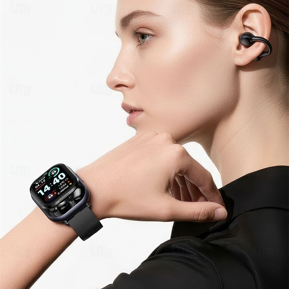 TWSD12 Smart Watch 2.01 inch Smartwatch Fitness Running Watch Bluetooth Temperature Monitoring Activity Tracker Sedentary Reminder Compatible with Android iOS Women Men Long Standby Hands-Free Calls 2025 - $55.99 –P20