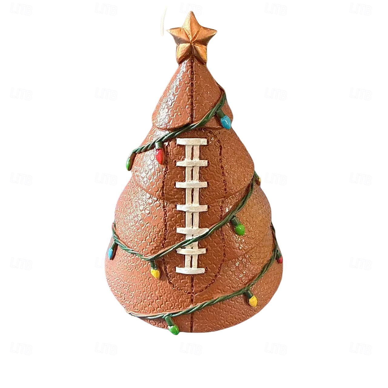 Vdaxvme 12 Pezzi Natale Baubles Albero Calcio Ornamento - Foto 9