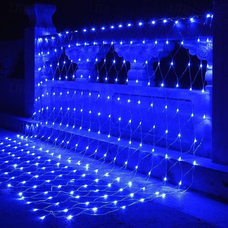 Guirlandes lumineuses en filet 6x4m LED Lumières Extérieures 880 LEDs Lumières de fête de pêche Lumières de patio Blanc chaud Blanc froid Multicolore étanches Fête Halloween/Noël Mariage de 2025 ? $52.99 –P6