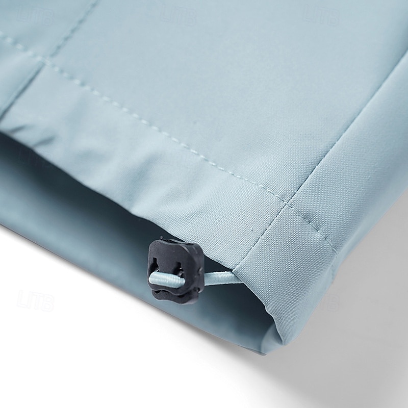 Per uomo Giacca da Esterno Impermeabile Giacca da Escursionismo Vacanza Quotidiano Impermeabile Antivento Tasca Autunno Inverno Semplice Moda Classico Con Cappuccio Regolare Nero Verde chiaro Azzurro del 2025 a CAD $40.48 –P9