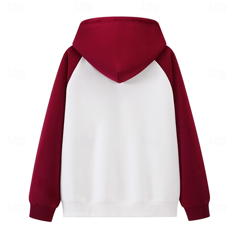 Hombre Sudadera Negro Vino Azul Marino Verde Trébol Azul claro Con Capucha Bloque de color Correa Retazos Bolsillo Deporte Diario Festivos Poliéster Ropa de calle Básico Casual Primavera Otoño Ropa 2026 - $33.99 –P12