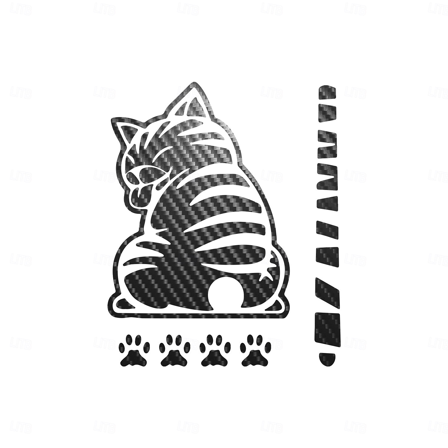 autó hátsó ablaktörlő vicces farkcsóváló macska matrica, aranyos mozgó macska matrica hátsó ablakra, fényvisszaverő vízálló autó ablaktörlő dekoráció, autó hátsó üvegére matrica 2026 - $10.99 –P13