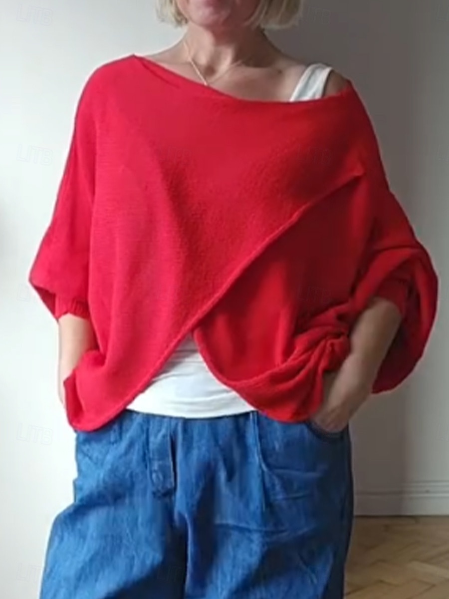 Women's Blouse Casual Blue Sage Green White Red Dusty Blue Spring Fall 2026 - $21.99 –P3