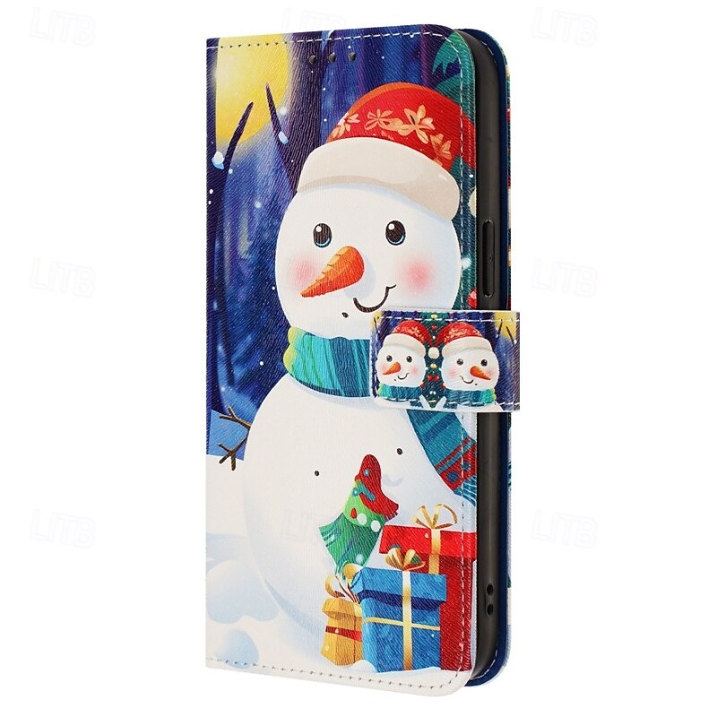 телефон Кейс для Назначение SSamsung Galaxy 17 Pro Max 17 Air i16 15 14 Pro Max Plus 13 Pro Max Кошелек для карт Полная защита тела с ремешком Защита от удара Рождество ТПУ Кожа PU 2025 - $11.99 –P19