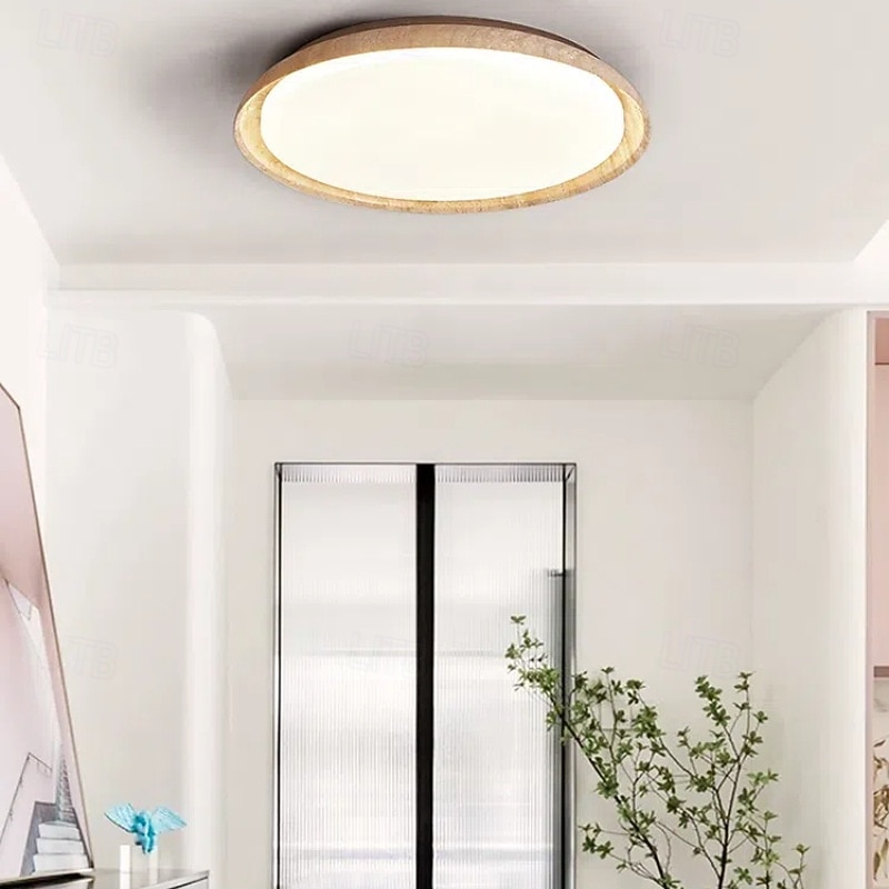 Plafonnier LED à intensité variable en continu, luminaire décoratif de plafond en pierre, plafonnier LED de 50 cm, design circulaire et rond, luminaire LED pour la maison &bureau 110-240v de 2025 ? $378.59 –P5