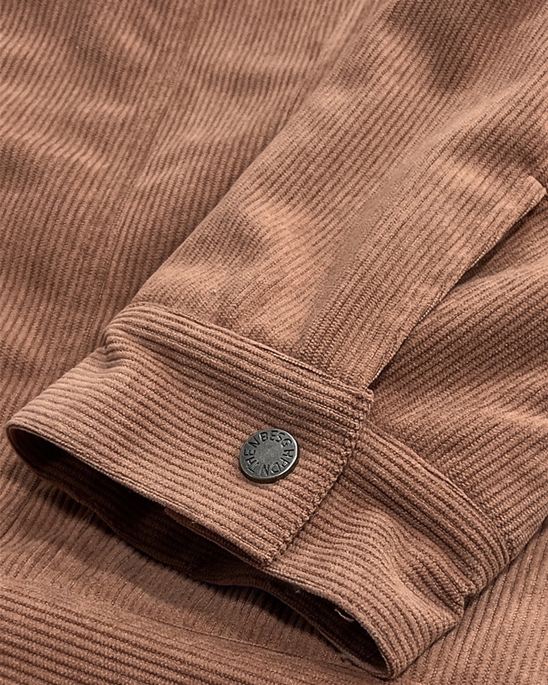Per uomo Giacca Invernale Giacca in Velluto a Coste Giacca in Pile Giacca Casual Vacanza Quotidiano Calore Termico Tasca Pile Inverno Semplice Moda Streetwear Bavero Regolare Nero Verde chiaro Blu del 2025 a $54.99 –P4