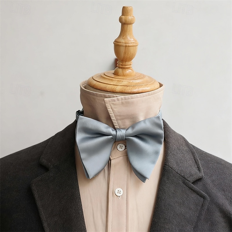 Herr Fluga Modernt Modernt Rosett Enfärgad / vanlig färg Bröllopsfest Dagliga kläder 2025 - $7.99 –P7