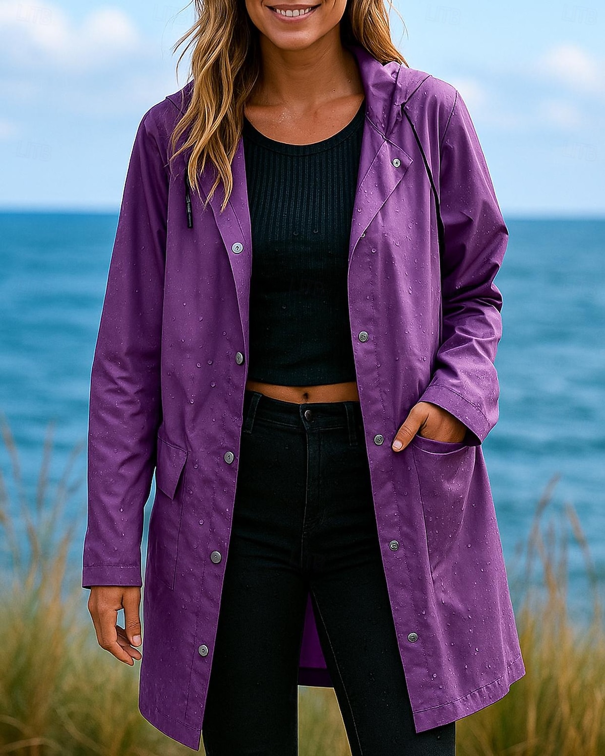 Жен. Куртка из софтшелла Куртка для туризма и прогулок Легкая куртка На открытом воздухе Водонепроницаемость Походная одежда Походная одежда Осень Верхняя часть Спандекс 2026 - $35.99 –P4