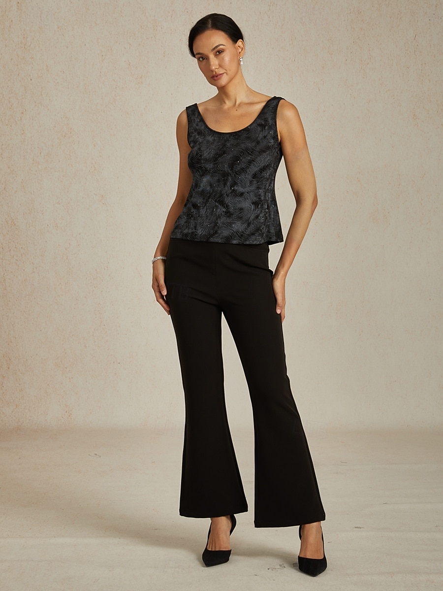 Dame Bluse Dressy topper Elegant Stilfull 3/4 ermer Kinesisk Krave Vanlige topper Bryllupsgjest Arbeid Formell klær Svart Høst Vinter 2025 - $89.99 –P5