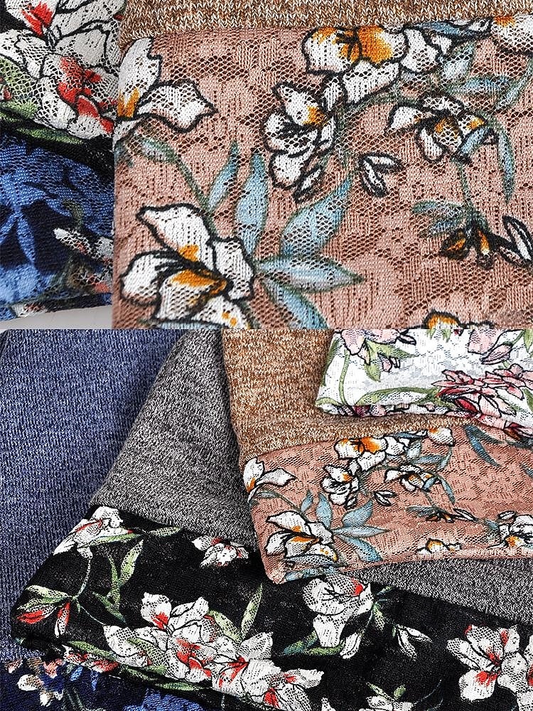 gorro feminino com estampa floral, boné elástico e macio para uso casual, atividades ao ar livre e cobertura para cabeça para quimioterapia de 2026 por $18.99 –P8