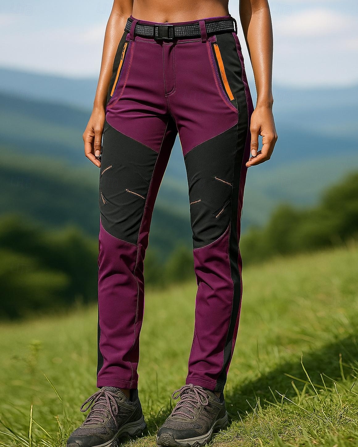 Dames Wandelbroek Waterdichte broek Softshell broek Lapwerk Zomer Buiten Normale pasvorm waterdicht Winddicht Kleding Onderlichaam Zak Zwart Leger Groen Spandex Kamperen&Wandelen Hardlopen S M L XL 2025 - $38.99 –P8