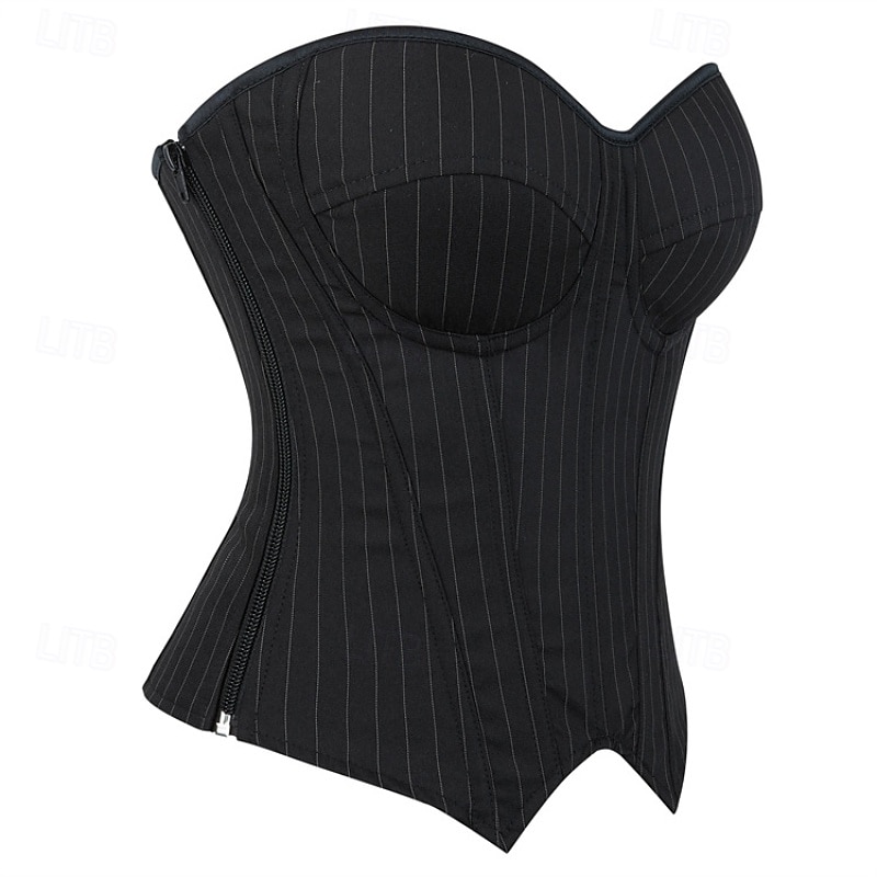 Жен. Корсет Корректирующее белье Утягивающее белье Корректирующее белье Сексуальный корсет На каждый день Полоса Неровная кромка Открытая спина Отпуск Для улицы Свидание Без рукавов холодный прием 2026 - $36.99 –P10