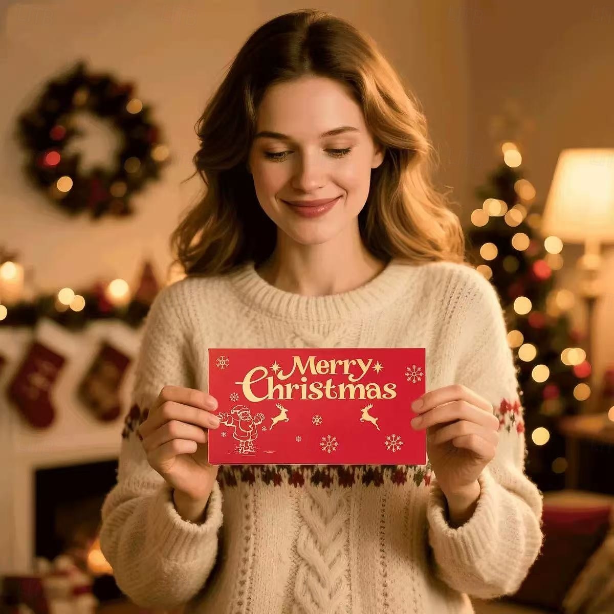 Christmas Money Gift Cards Envelope for Cash Gifts, Christmas Party Gifts Money Holder for Men Women Girl Boy 2025 - $21.99 –P10