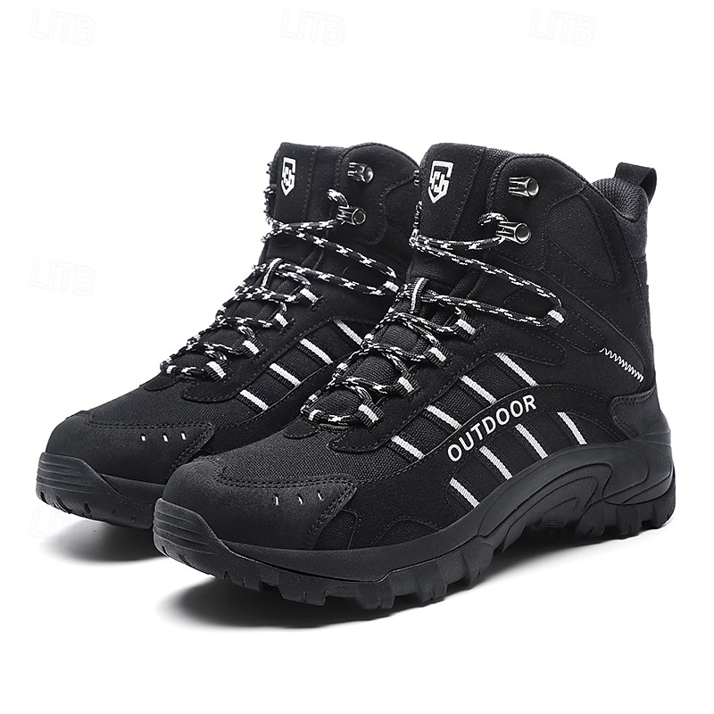męskie buty trekkingowe z antypoślizgową podeszwą, wytrzymałe buty trekkingowe do biwakowania, wspinaczki i wędrówek po szlakach 2026 - $69.99 –P7