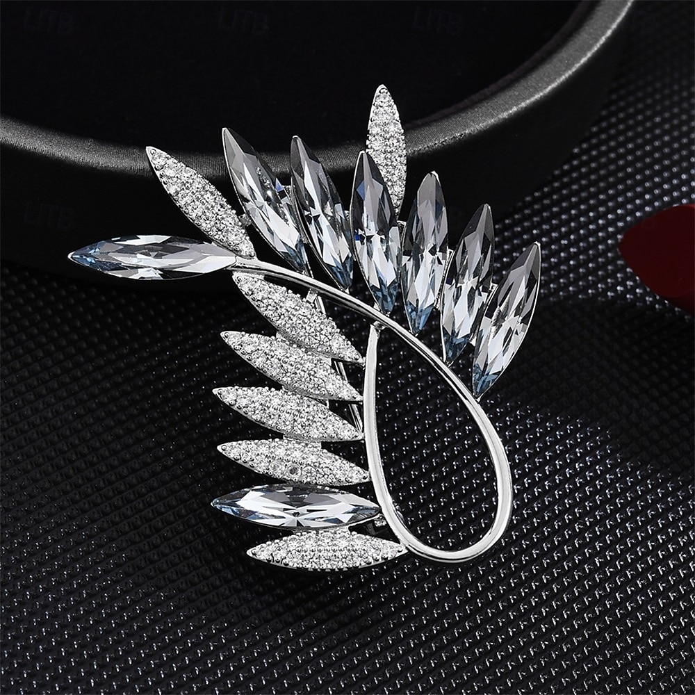 Brooches Classic Retro Floral Elegant Fashion Personalized Simple Brooch Jewelry Silver For Wedding Party Gift Engagement Prom Festival 2026 - $34.99 –P1