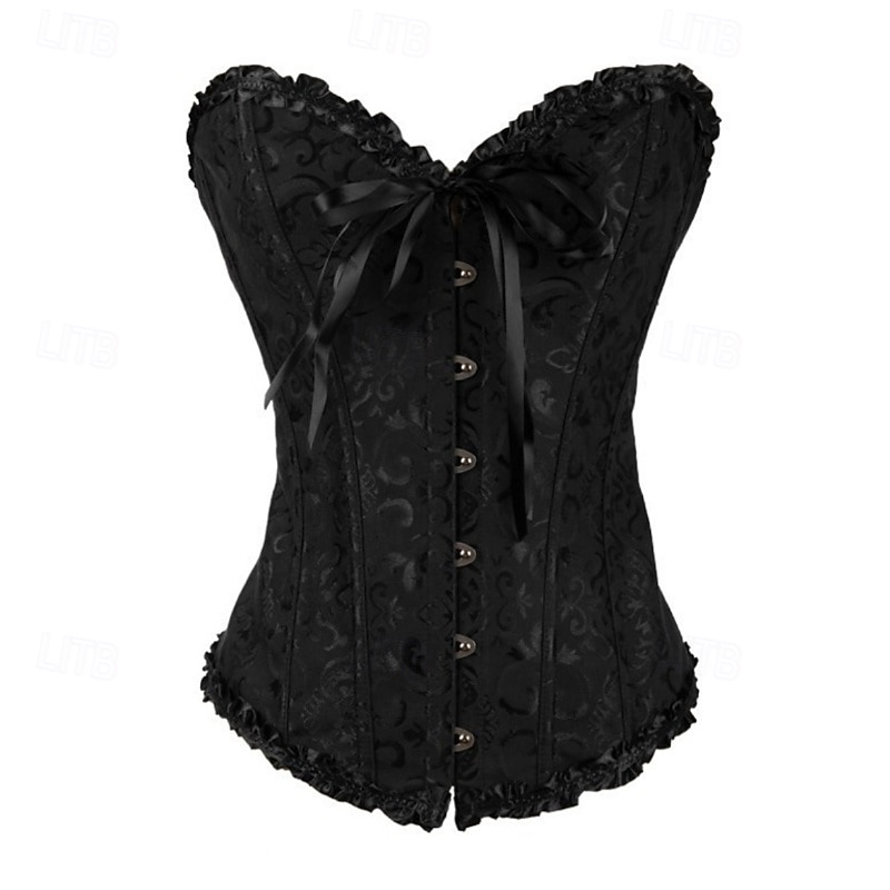 Women's Corset Shapewear Waist Cincher Shapewear Sexy Corset Sexy Sweet Pure Color Backless Vacation Party Street Sleeveless Corset Black White Red Beige Spring Fall Tailored Fit 2025 - $29.99 –P2