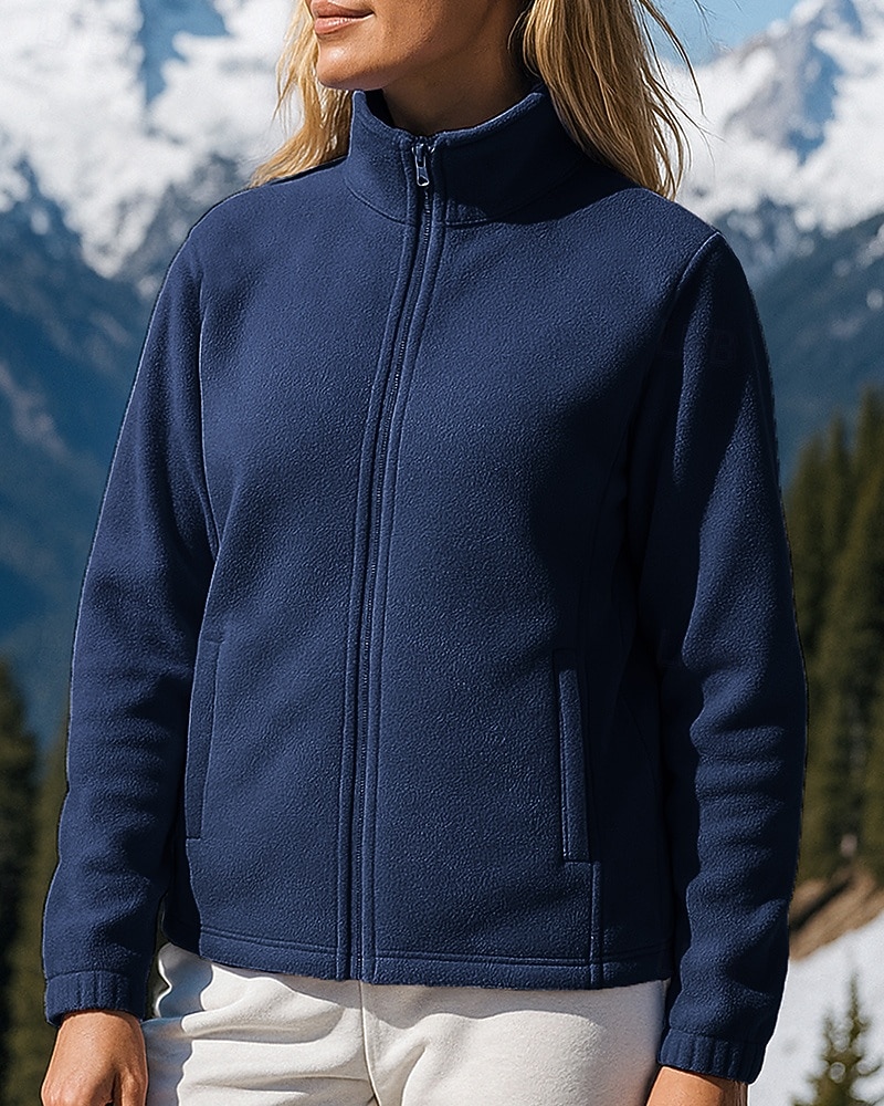 Mulheres Jaqueta de Trilha Casaco de lã Casaco de inverno Ao ar livre Térmica Quente Roupas de caminhada Roupas de caminhada Inverno Outono Blusas Pesca Campismo / Escursão / Espeleologismo Corrida de 2026 por $32.99 –P11