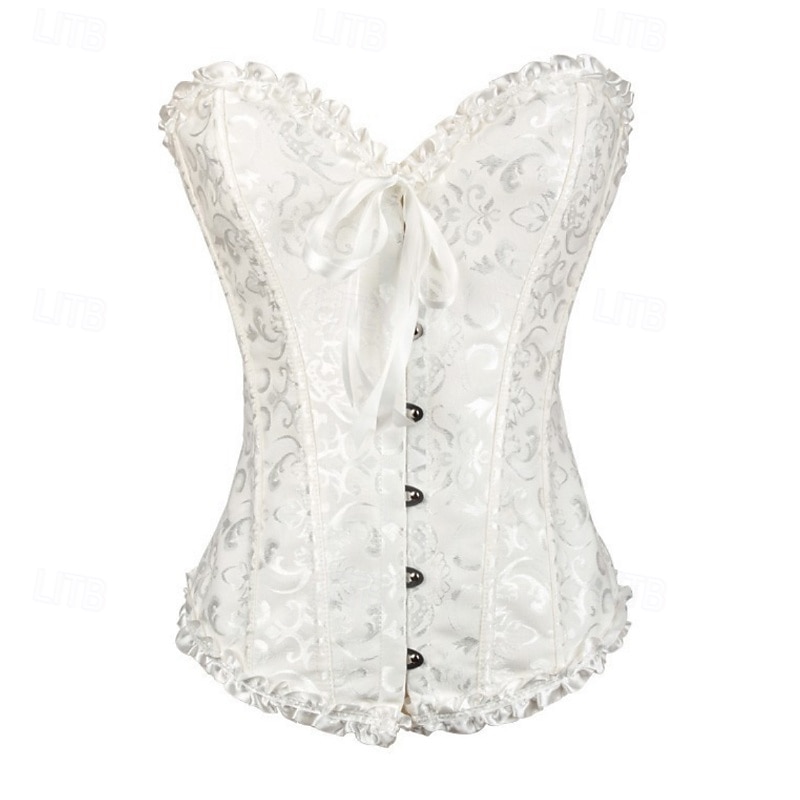 Women's Corset Shapewear Waist Cincher Shapewear Sexy Corset Sexy Sweet Pure Color Backless Vacation Party Street Sleeveless Corset Black White Red Beige Spring Fall Tailored Fit 2025 - $29.99 –P3