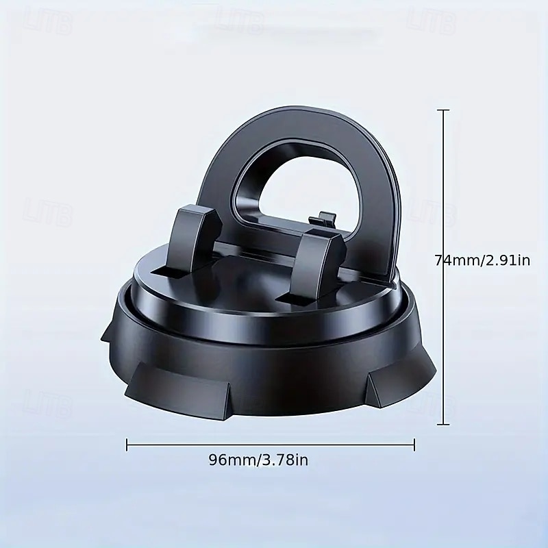 Nastavitelný držák do auta s otočným 360stupňovým uchycením se silikonovým protiskluzovým úchopem, silný adsorpční držák do auta pro všechny mobilní telefony bez nutnosti použití 2026 - $19.99 –P10