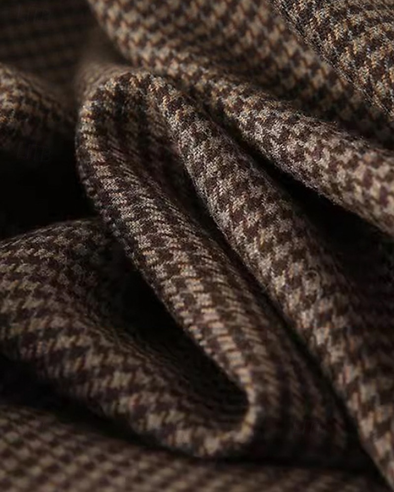 Dámské Sukně A Módní Na běžné nošení Midi Vysoký pas Sukně Pepito Nabírané šaty Neelastické Lehce elastické ulice Denní Kávová Podzim Polyester 2025 - $33.99 –P13