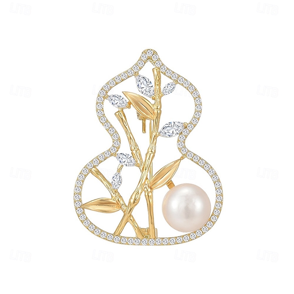 Броши Классический Ретро Цветы Элегантный стиль Мода На заказ Простой Брошь Бижутерия Золотой Назначение Свадьба Для вечеринок Подарок Обручение Выпускной фестиваль 2025 - $29.99 –P5