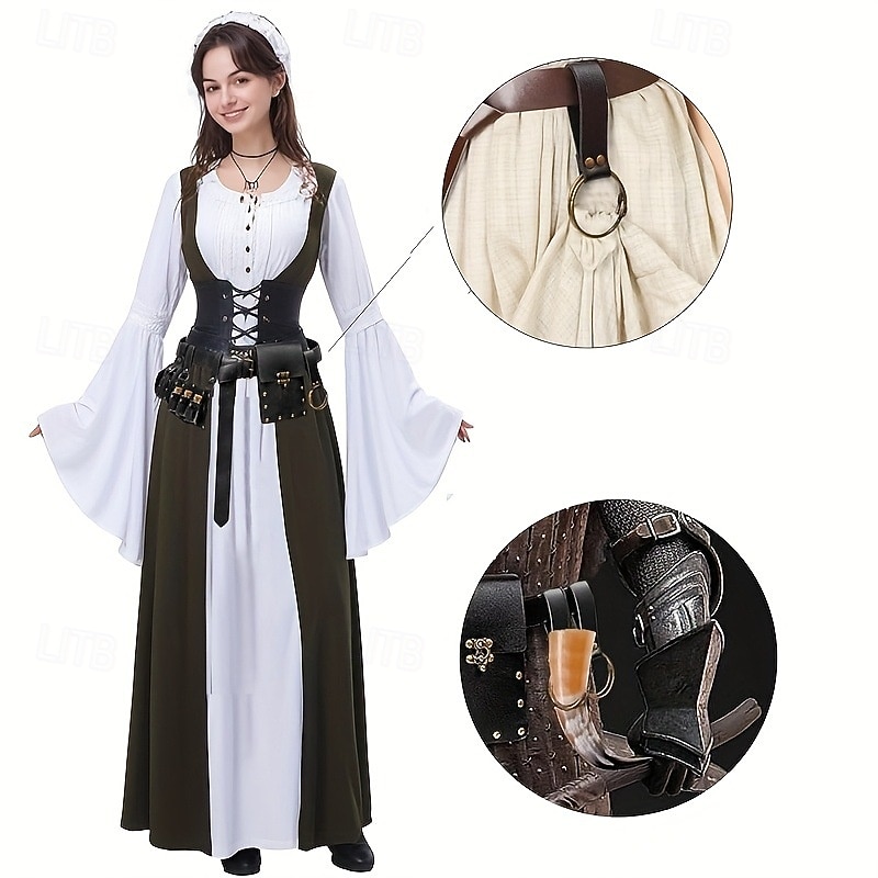 Medieval Renaissance Waist Belt Warrior Viking Fancy Dress Unisex Viking Fantasy Halloween Carnival Performance LARP Ren Faire Adults Waist Belt 2026 - $48.99 –P12