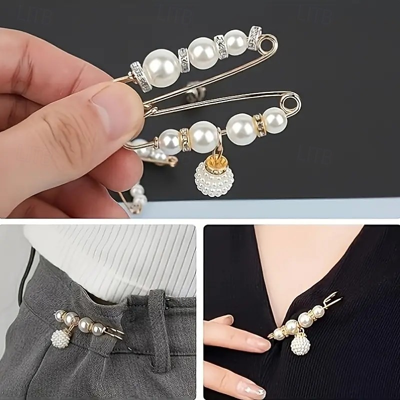 30 kpl erikokoisia &tyylinen tekohelmi rintaneulasarja – elegantit monikäyttöiset naulat naisille, täydellinen vaatteiden, hameiden, vyötärön säätöjen, huivien ja arkivaatteiden kiinnittämiseen 2025 - $17.49 –P5