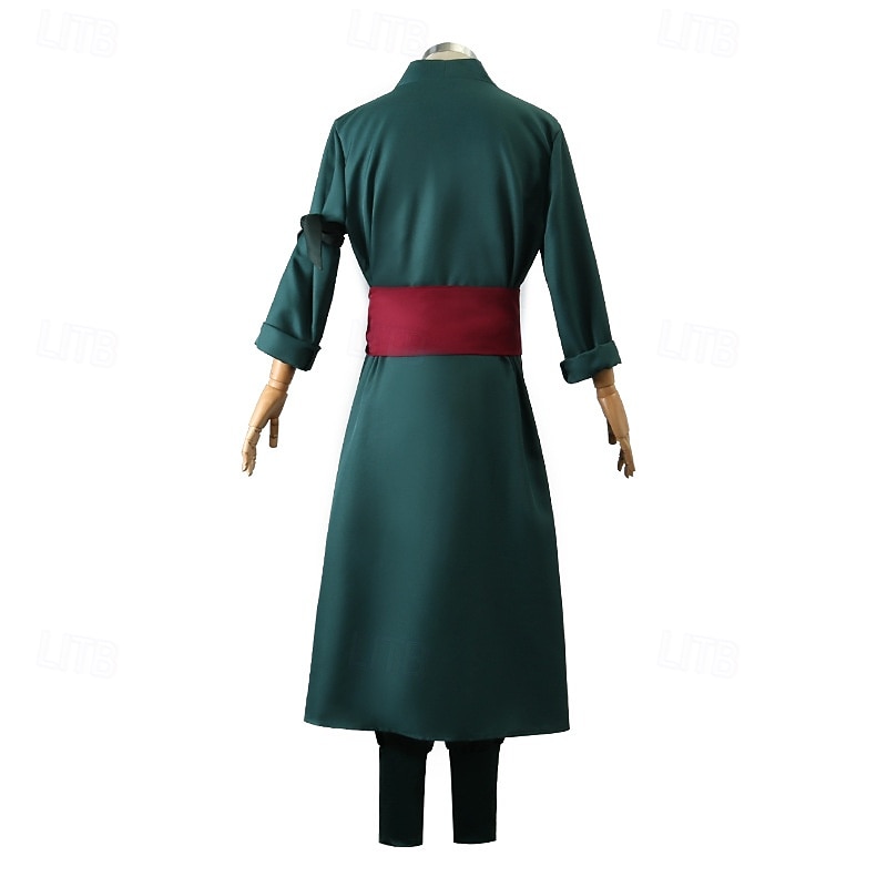 Meriseikkailija Merirosvo Roronoa Zoro Olkihattu-merirosvo Anime Cosplay-Asut Asut Cosplay-puvut Karnevaali Naamiaiset Asu Käyttötarkoitus Miesten Poikien Lasten Aikuisten 2026 - $55.99 –P3