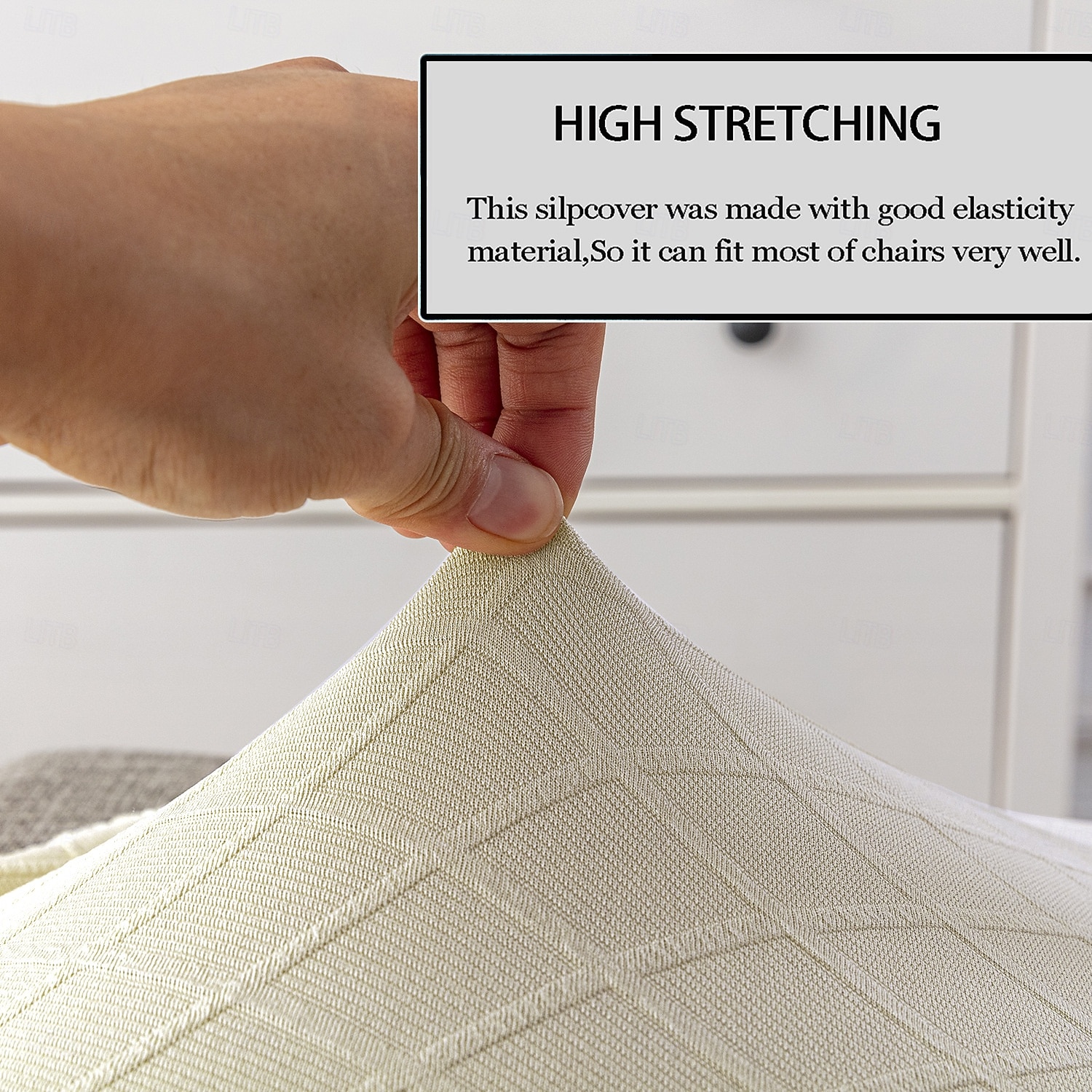 водонепроницаемые чехлы для стульев-табуретов, чехлы для стульев из спандекса с ромбовидным жаккардом, универсальные всесезонные чехлы для стульев для банкетов, свадеб и домашнего декора 2026 - $8.99 –P5