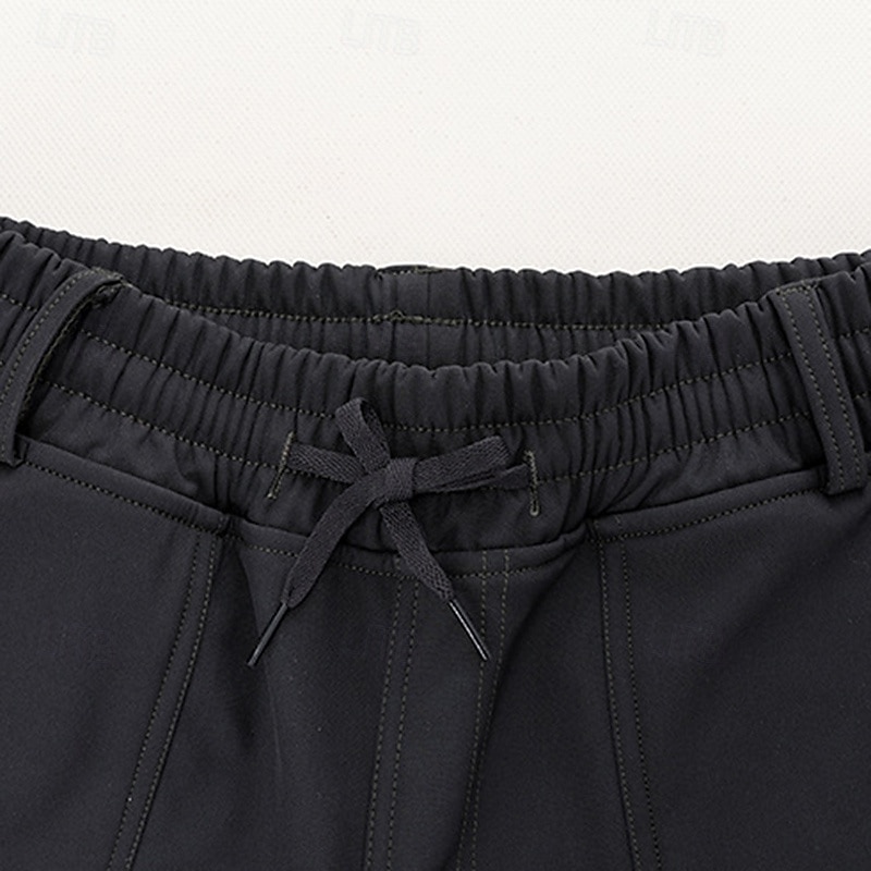 Herre Turjakke Fleece-jakke Vinterfrakk Pufferjakke Termisk sett Vinter Høst utendørs Hold Varm Vanntett Vindtett Topper Mørkegrå Svart Rød Lysegrå Grønn 2026 - $63.99 –P11