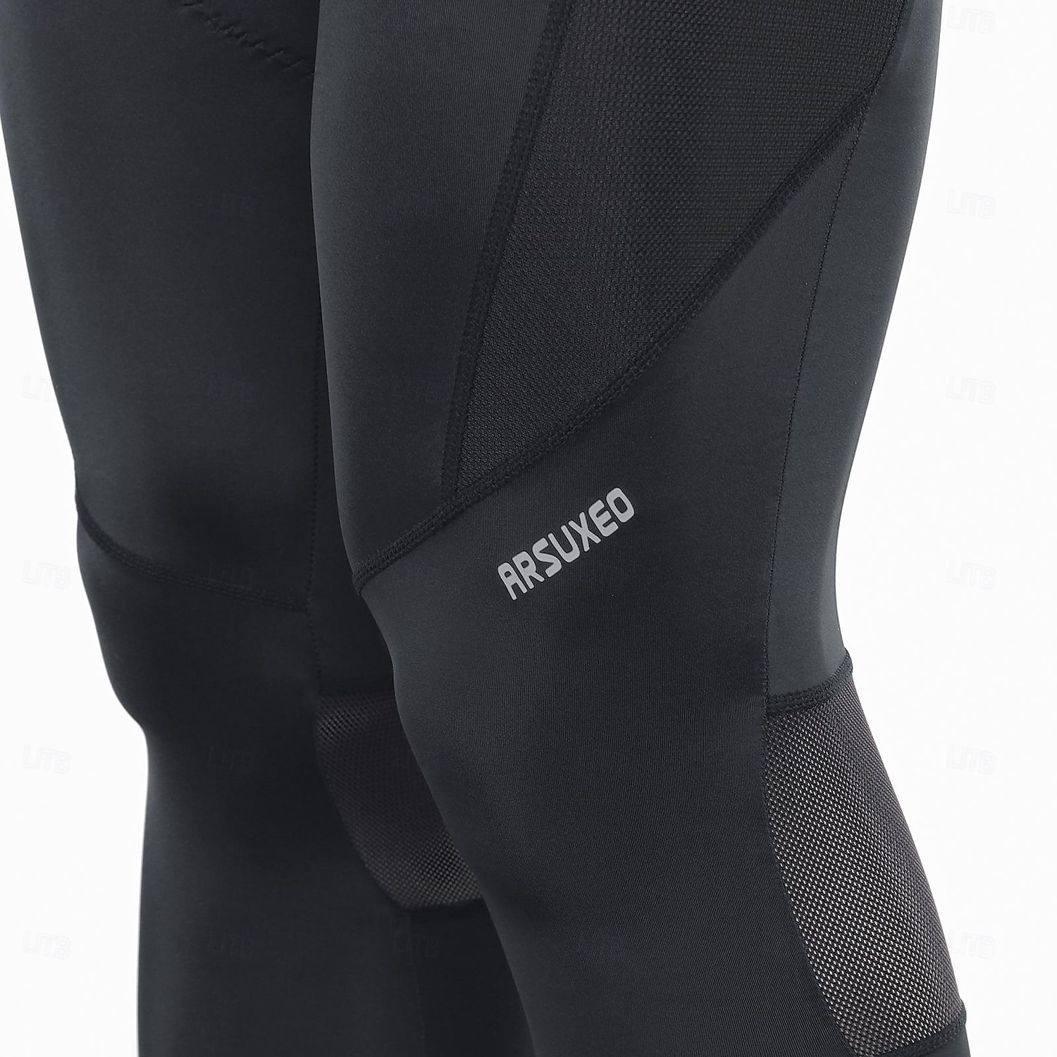 Arsuxeo Miesten Yhtenäinen väri Pyöräilytrikoot Pyöräilyhousut Haalarishortsit pyöräilyyn Pyörä Pyöräily Sukkahousut Rintaliivit Muotoon sopiva Maastopyöräily Maantiepyöräily Urheilu Tuuletus Venyv 2025 - $40.99 –P9