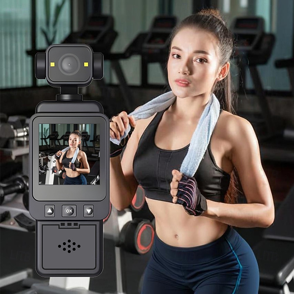 DV-01 Action Camera Portable Recording Image and Video Function Mini WIFI Control 1.6 inch 48MP 1080p 128 GB Street 2025 - $42.99 –P1