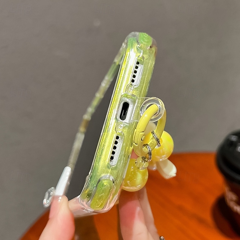 teléfono Funda Para iPhone 17 Pro Max 17 Air 16 15 14 Pro Max Plus 13 Pro Max Funda Trasera con cordón Brillo ostentoso brillante Antigolpes Retro TPU Acrílico 2025 - $12.99 –P6