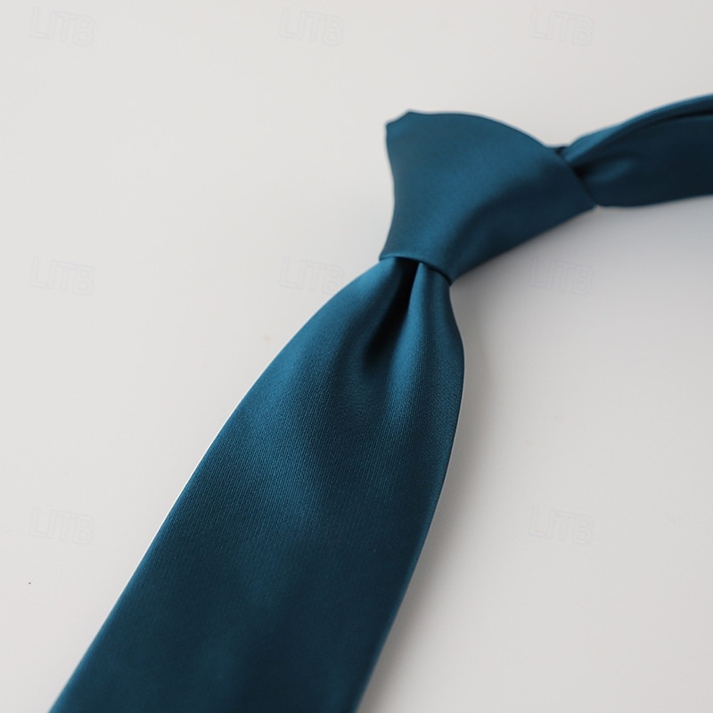 Men's Neckties Fashion Classic Modern Contemporary Plain Wedding Party Daily Wear 2026 - $8.99 –P8
