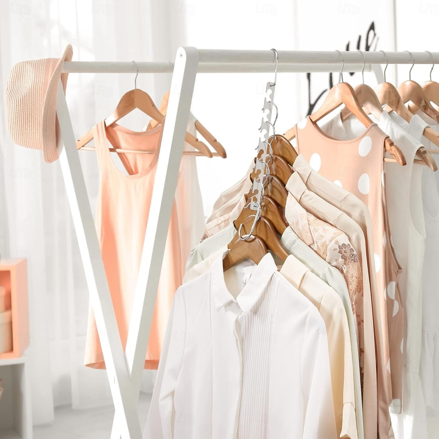 5 Pack Space Saving Hangers for Clothes, Heavy Duty Hanger Organizer 30 Lbs Capacity, Metal Magic Hanger, Sturdy Multi Hangers, Closet Space Saver Closet Organizers and Storage 2026 - $20.99 –P7