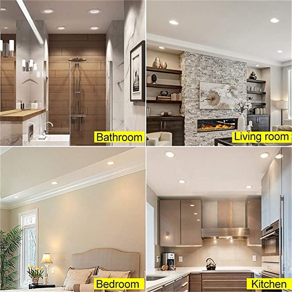 2026年 1個 LEDパネルライト 15W 天井ダウンライト パネルライト 220V 屋内照明  コレクション – $14.49 –P5